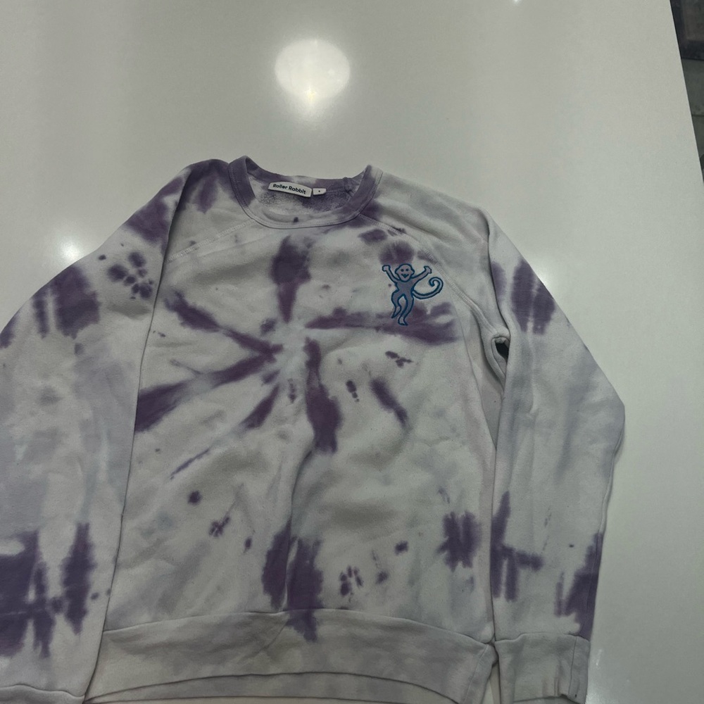 Roller rabbit, tie-dye sweatshirt